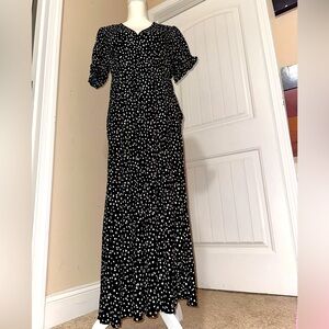 Target Brand A New Day Long Maxi with short sleeves and heart print design